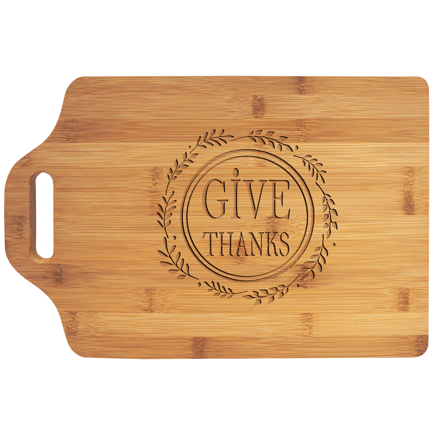 Bamboo Cutting Board with Handle JDS