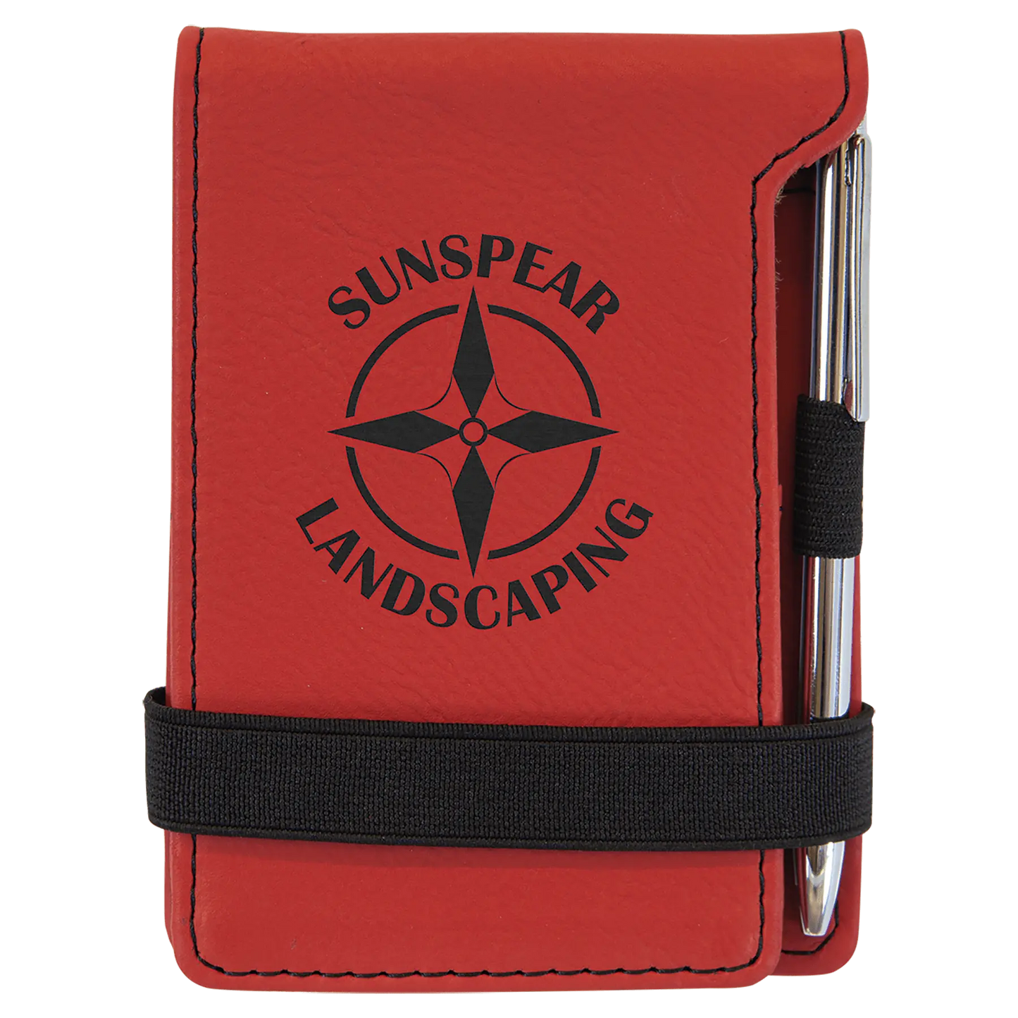 Leatherette Journal/Notepad - Custom JDS