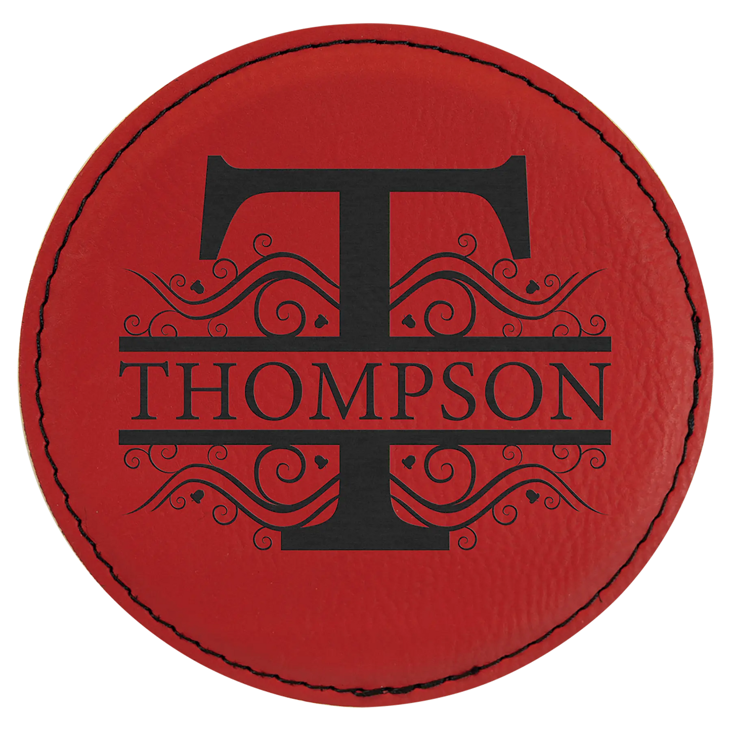 4" Leatherette Coasters (Square or Round) JDS
