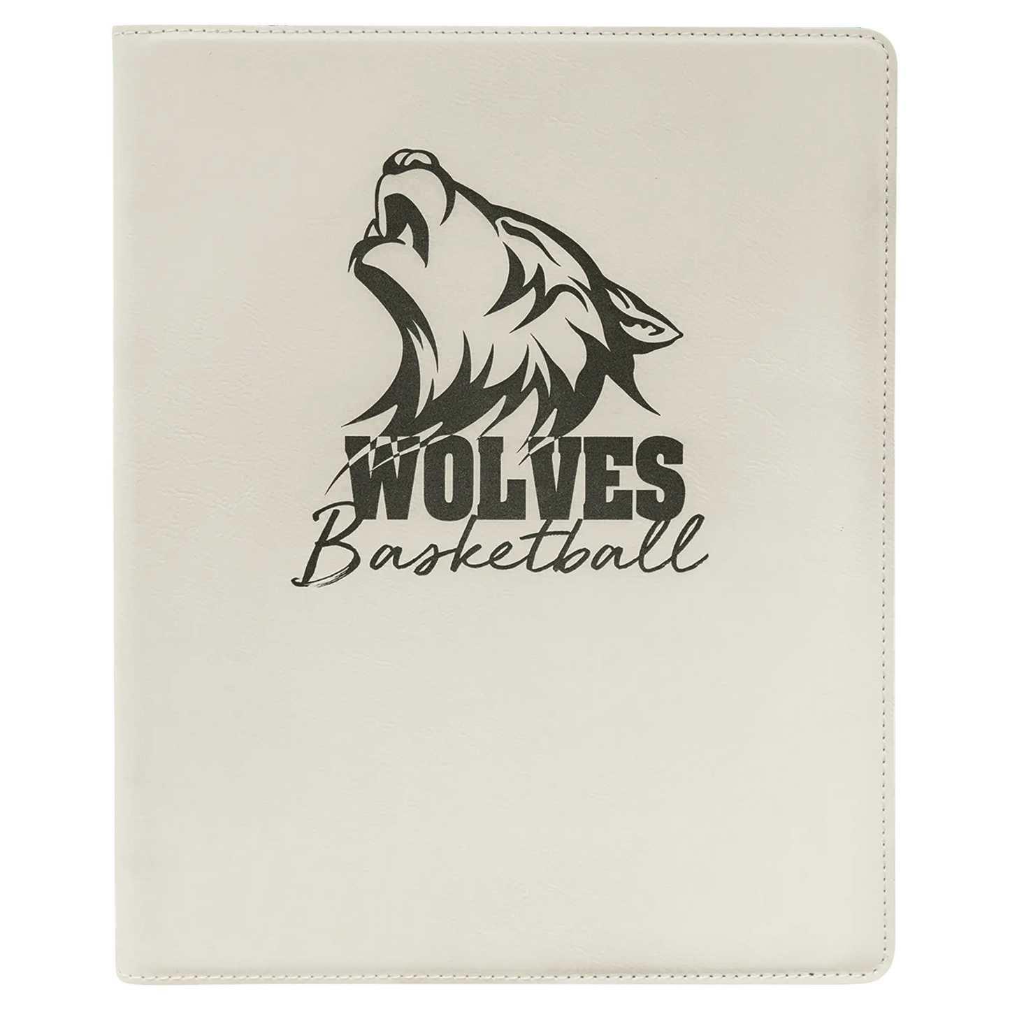 Leatherette Portfolio with Notepad - Custom JDS