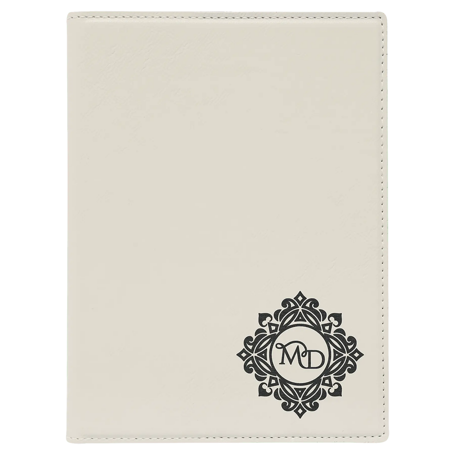 Leatherette Portfolio with Notepad - Custom JDS