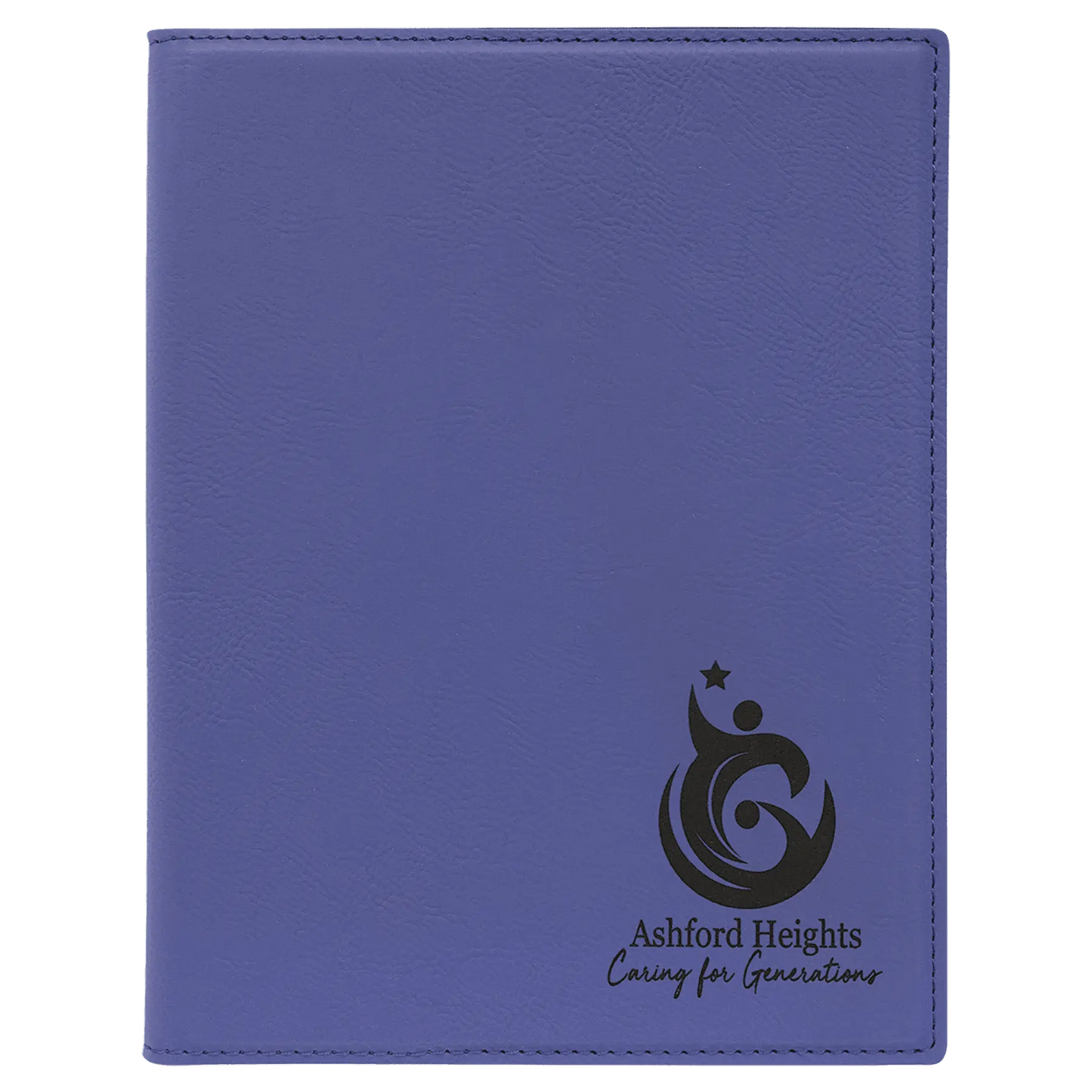 Leatherette Portfolio with Notepad - Custom JDS