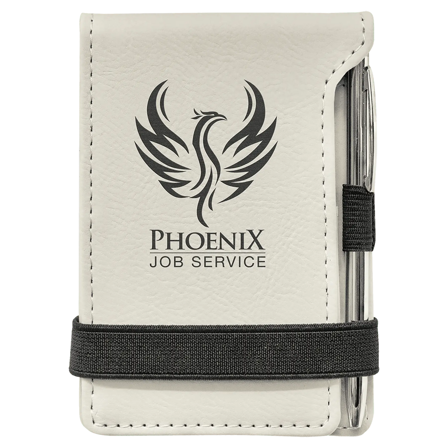 Leatherette Journal/Notepad - Custom JDS