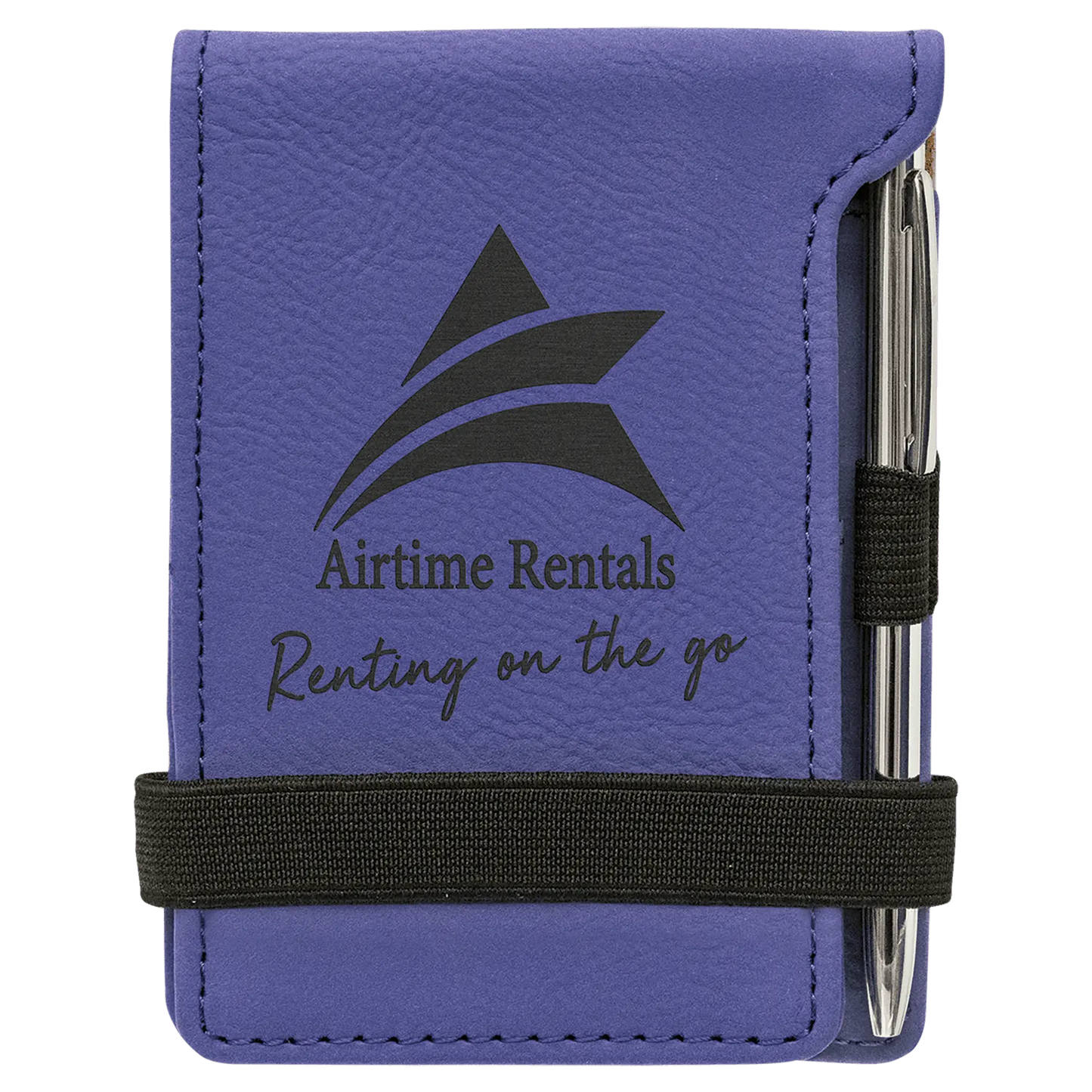 Leatherette Journal/Notepad - Custom JDS