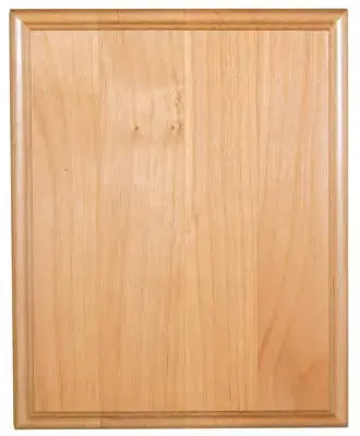 Genuine Red Alder Plaque with Marble Acrylic Plate Smalltown Connetchin