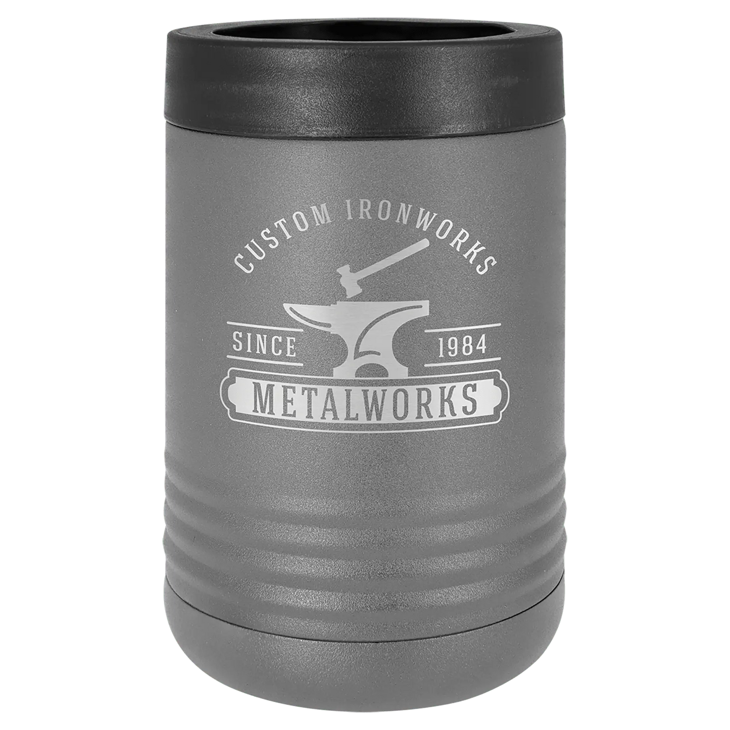 Beverage Holder/Can Cooler - Stainless Steel Vacuum Insulated - Custom JDS
