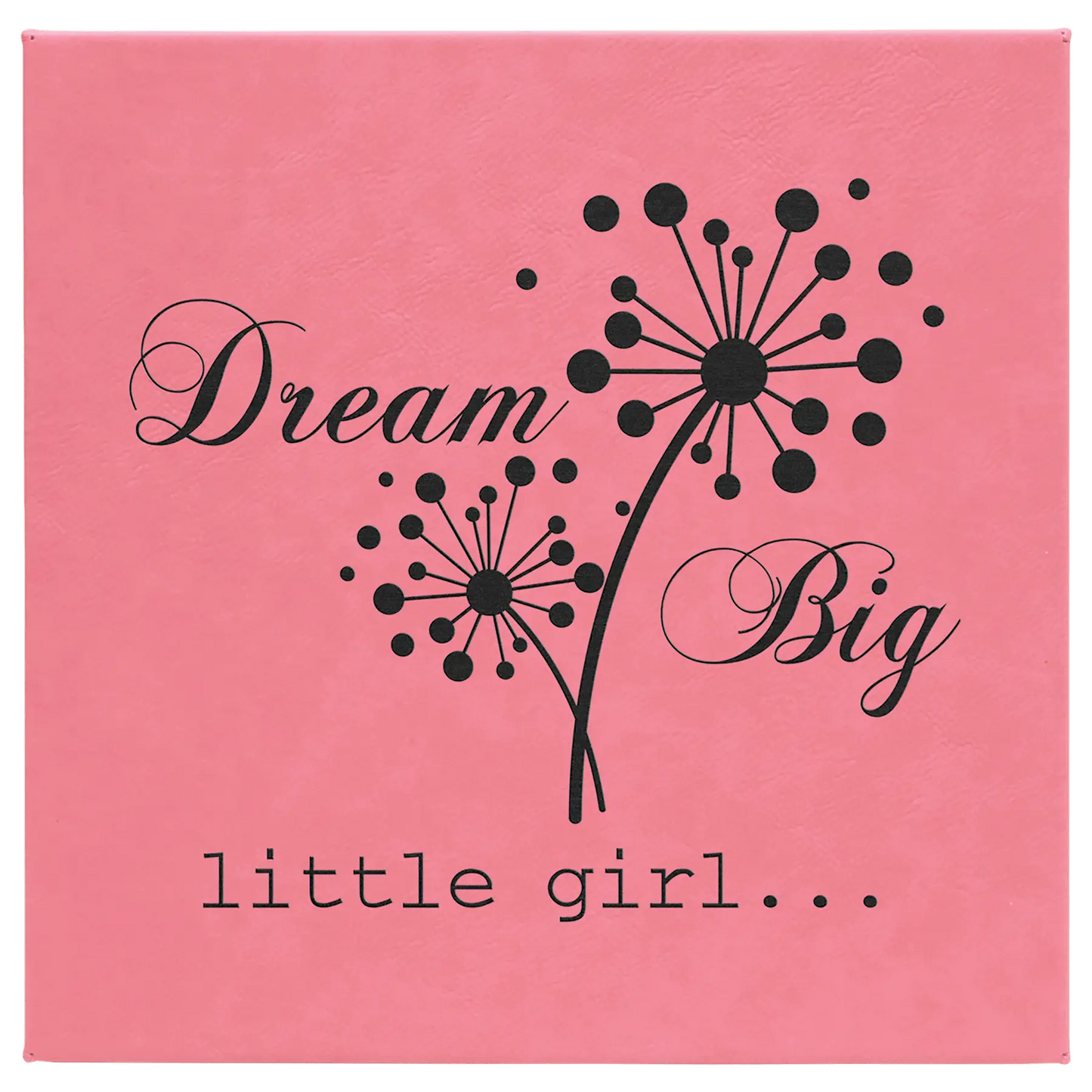 Laserable Leatherette Wall Decor with Sawtooth Hanger JDS