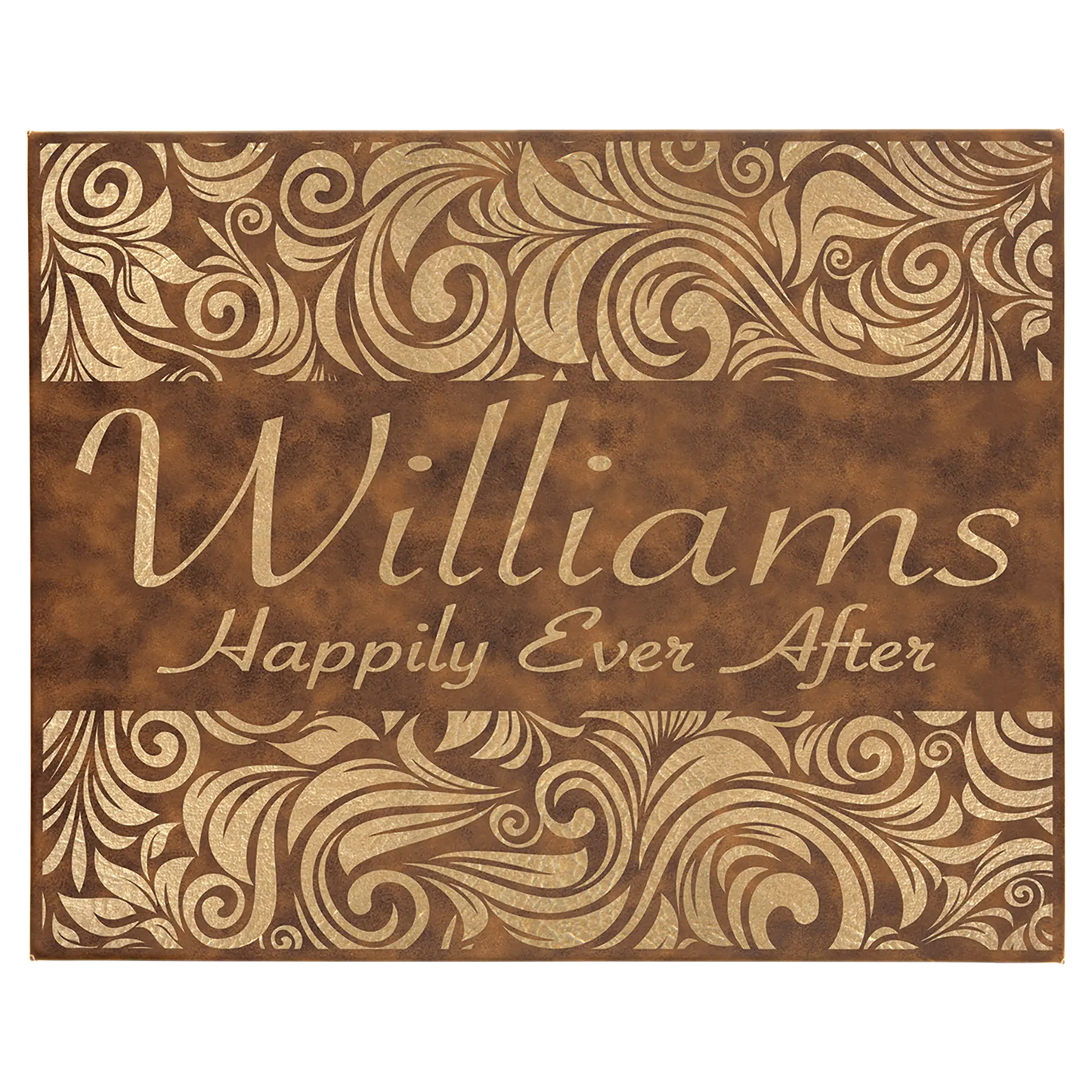 Laserable Leatherette Wall Decor with Sawtooth Hanger JDS