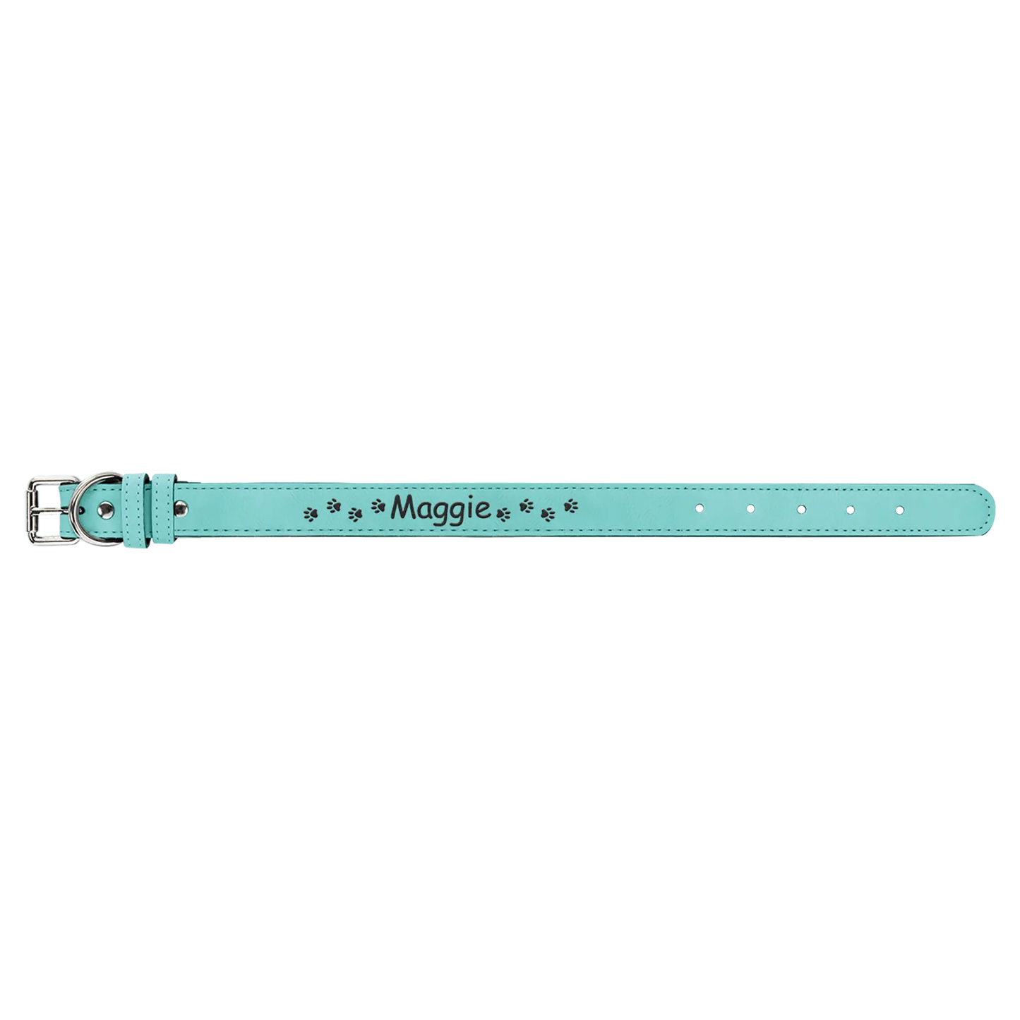 Dog Collar - Small 15" x 3/4" Leatherette - Custom JDS