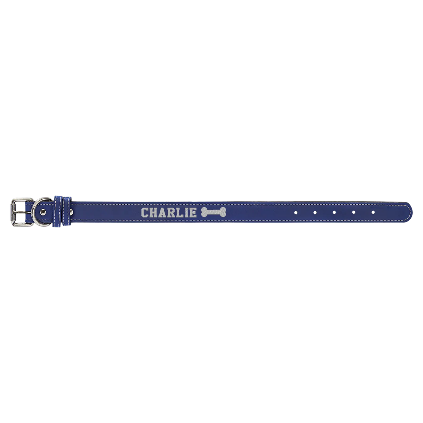 Dog Collar - Small 15" x 3/4" Leatherette - Custom JDS