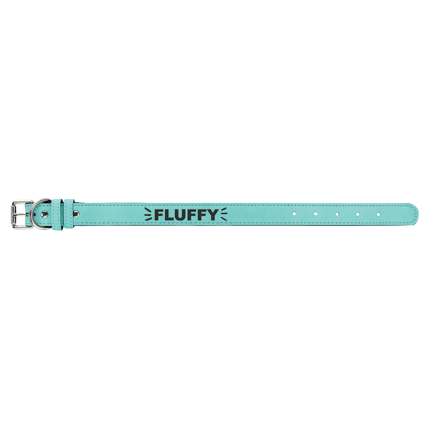 Dog Collar - Medium 19" x 1" Leatherette - Custom JDS