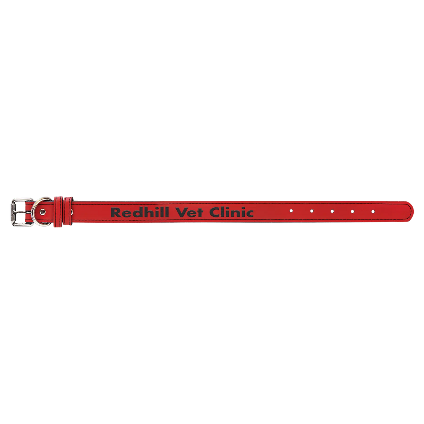 Dog Collar - Medium 19" x 1" Leatherette - Custom JDS