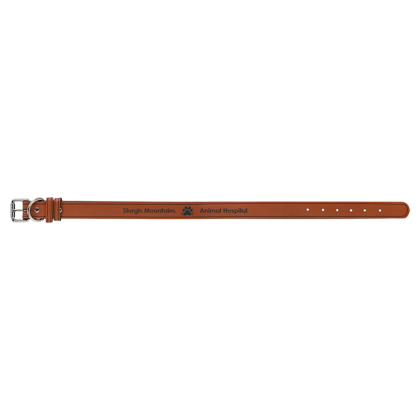 Dog Collar - XL 27" x 1 1/4" Leatherette - Custom JDS