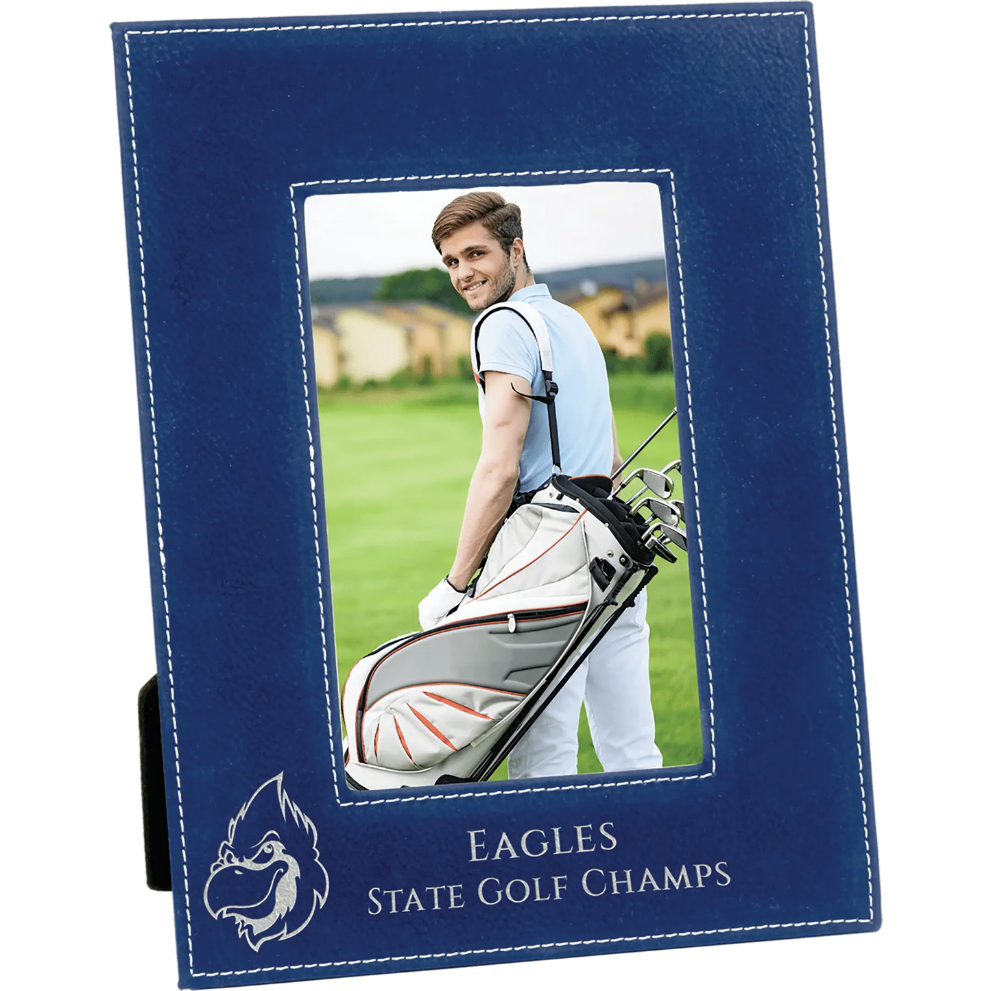 Photo Frame 4" x 6" Leatherette - Custom JDS