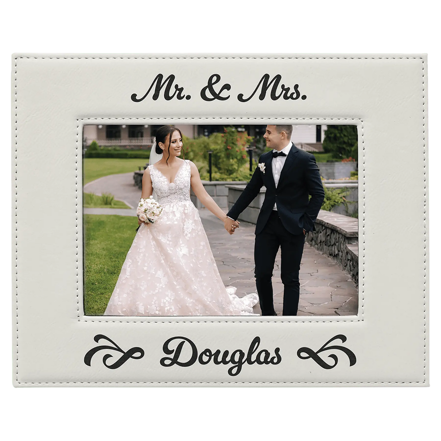 Photo Frame 5" x 7" Leatherette - Custom JDS