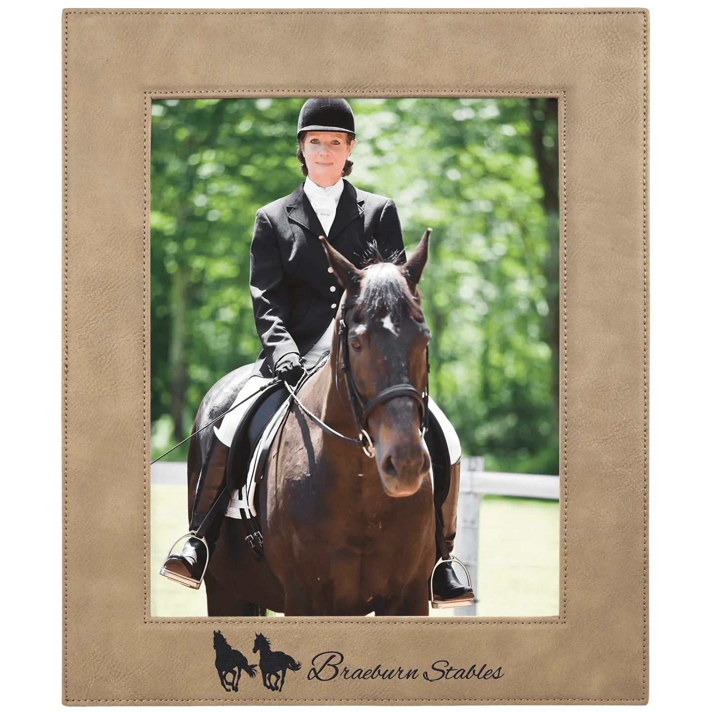 Photo Frame 8" x 10" Leatherette - Custom JDS