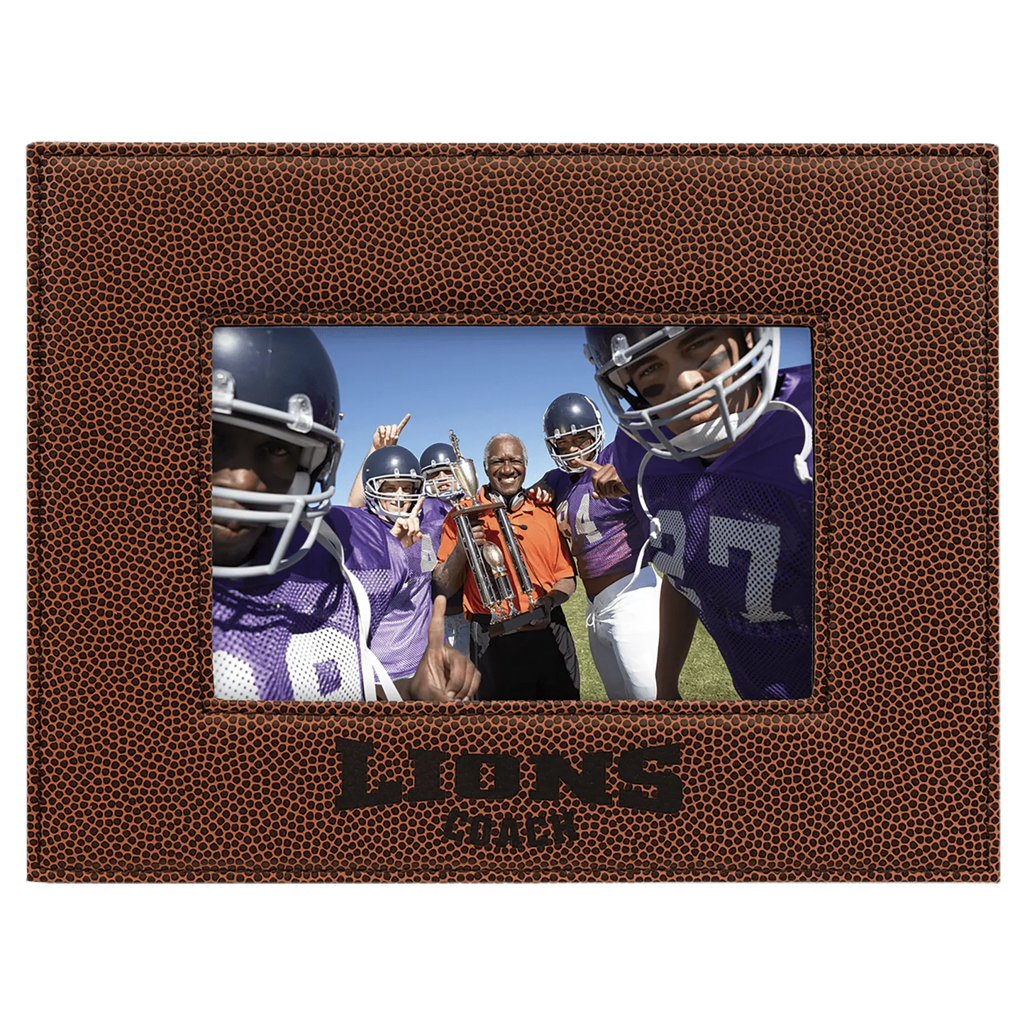 Photo Frame 4" x 6" Leatherette - Custom JDS