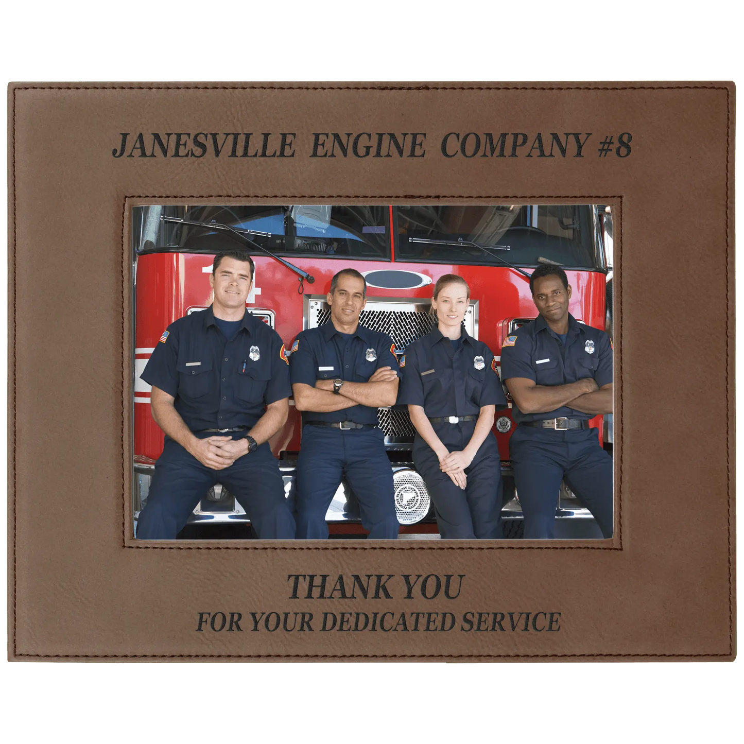 Photo Frame 5" x 7" Leatherette - Custom JDS