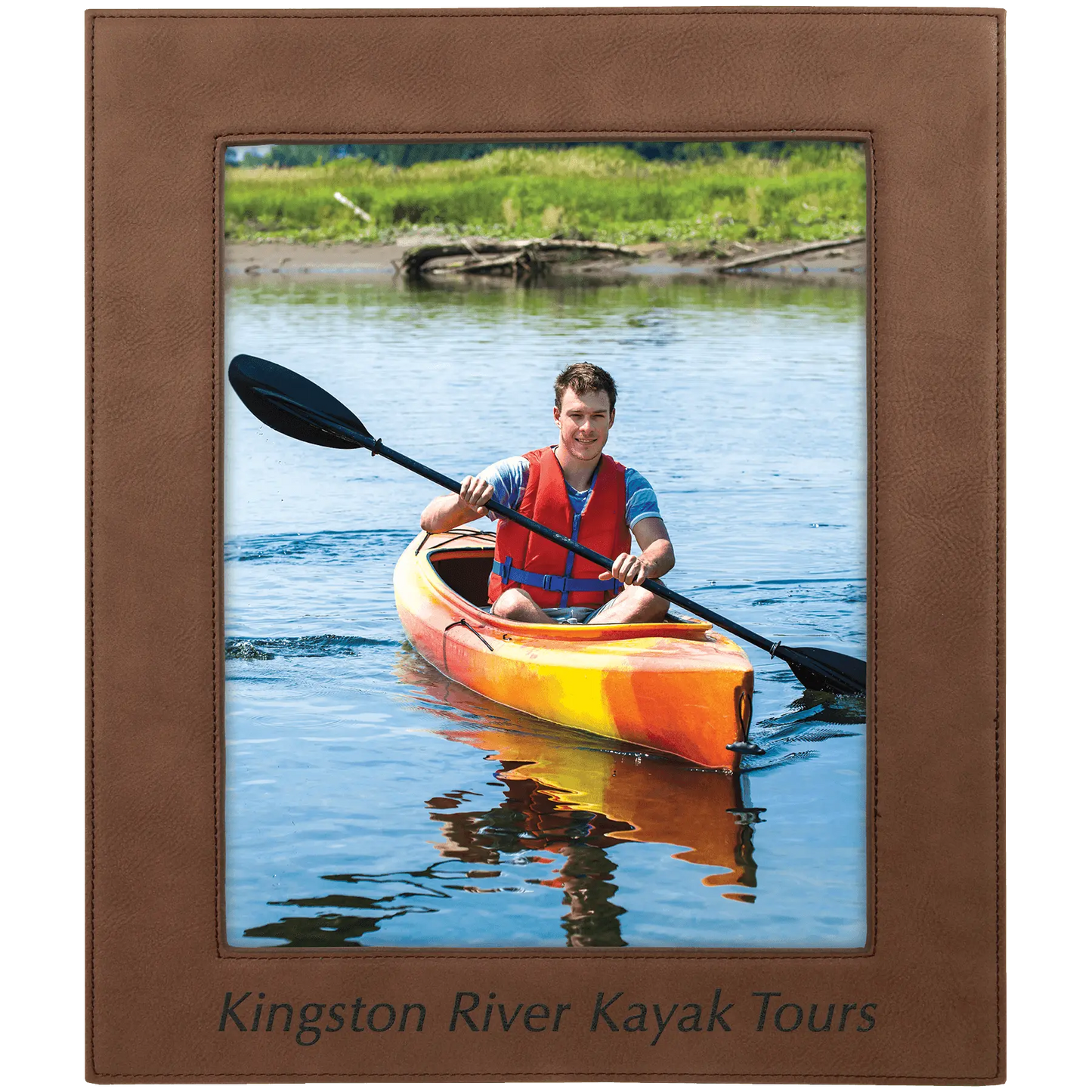 Photo Frame 8" x 10" Leatherette - Custom JDS
