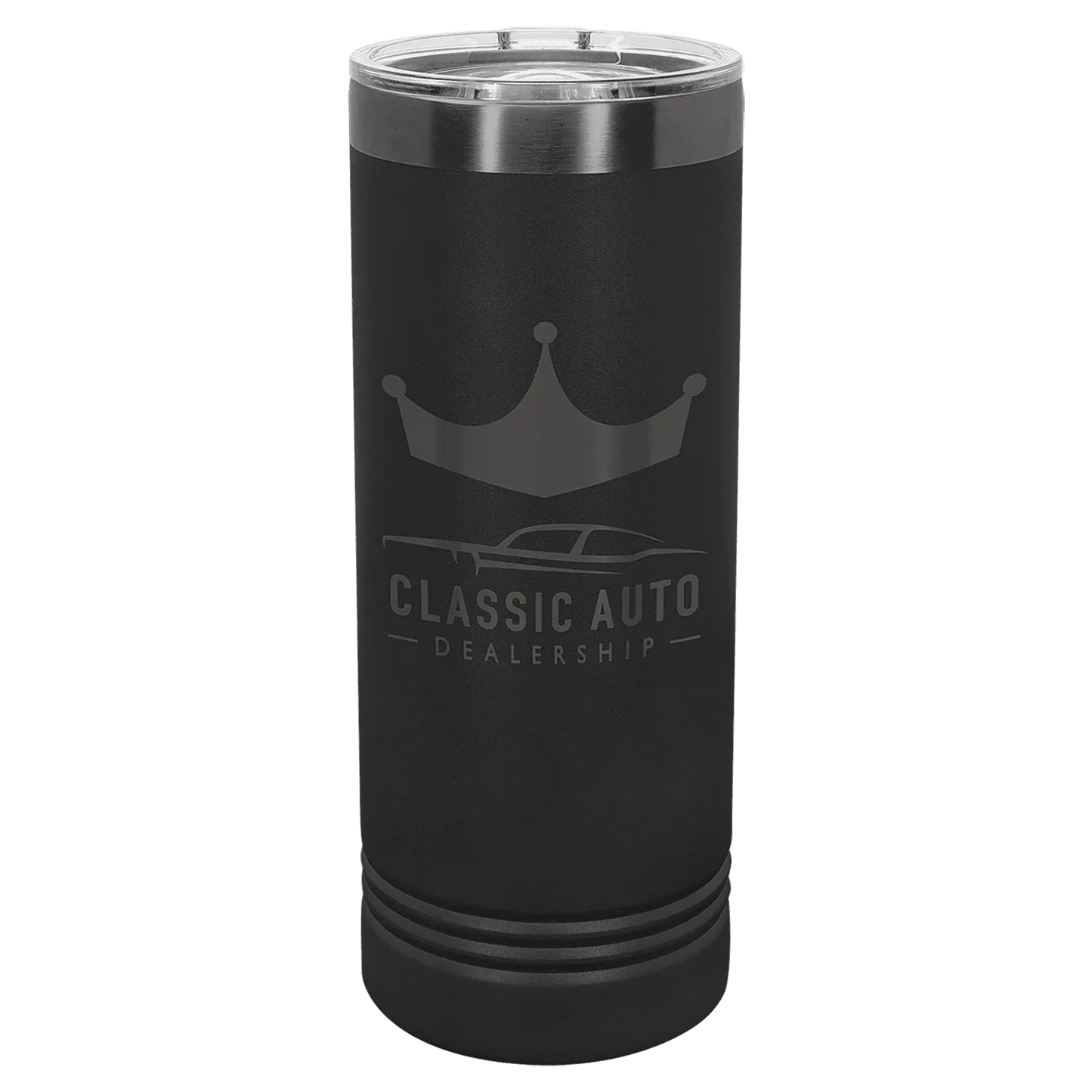 22 oz. - Ion Plated - Skinny Tumbler with Slider Lid - Custom JDS