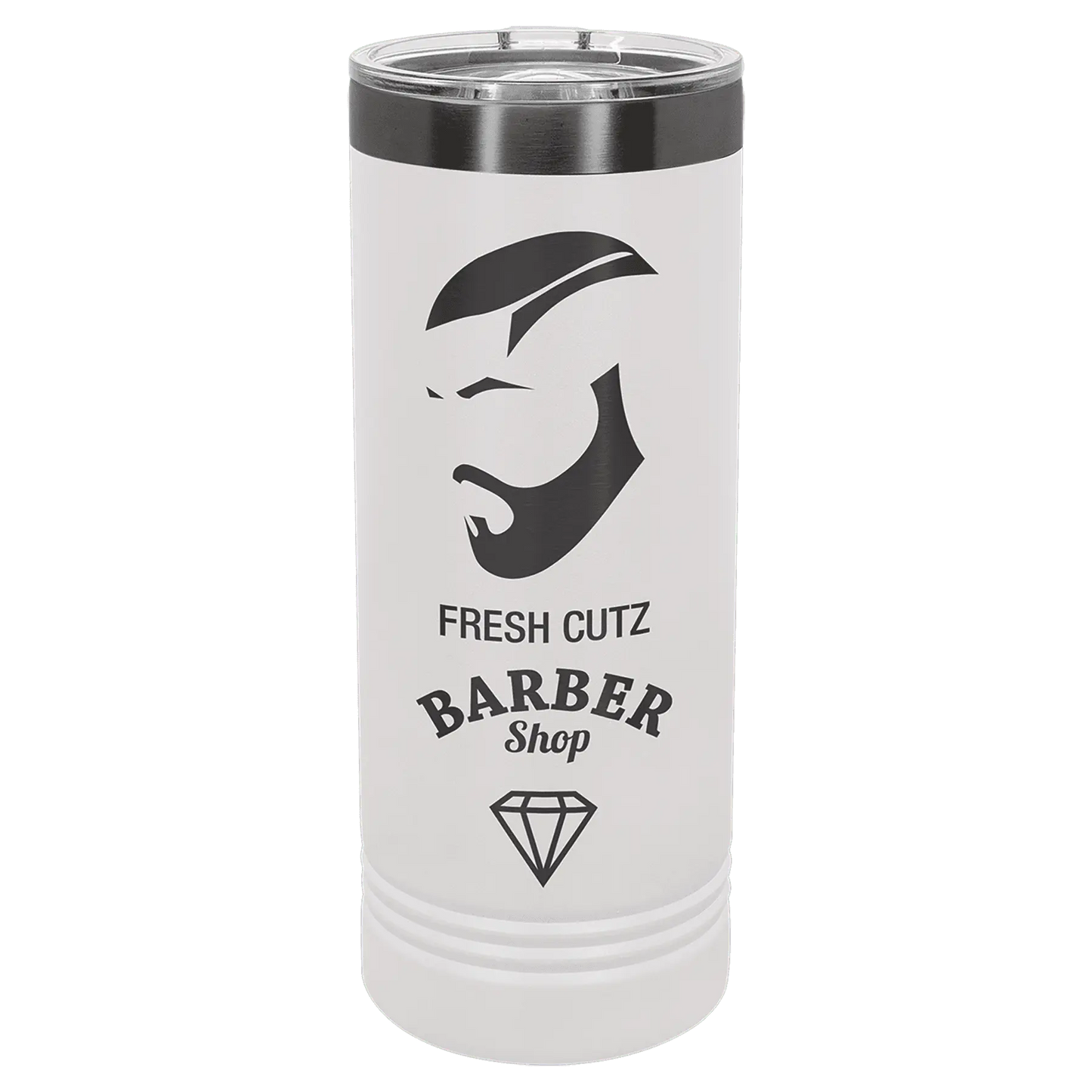 22 oz. - Ion Plated - Skinny Tumbler with Slider Lid - Custom JDS