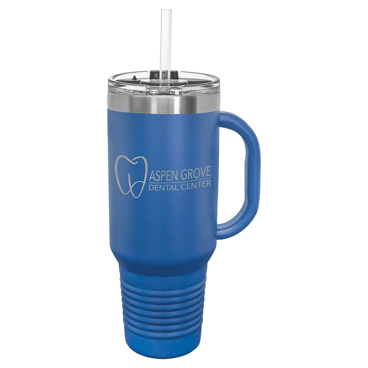 40 oz Travel Mug with Handle, Straw Included - Custom JDS