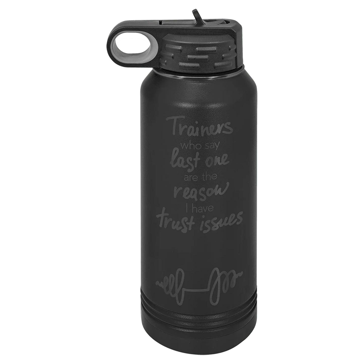 32 oz. - Ion Plated Stainless Steel Water Bottle - Custom JDS