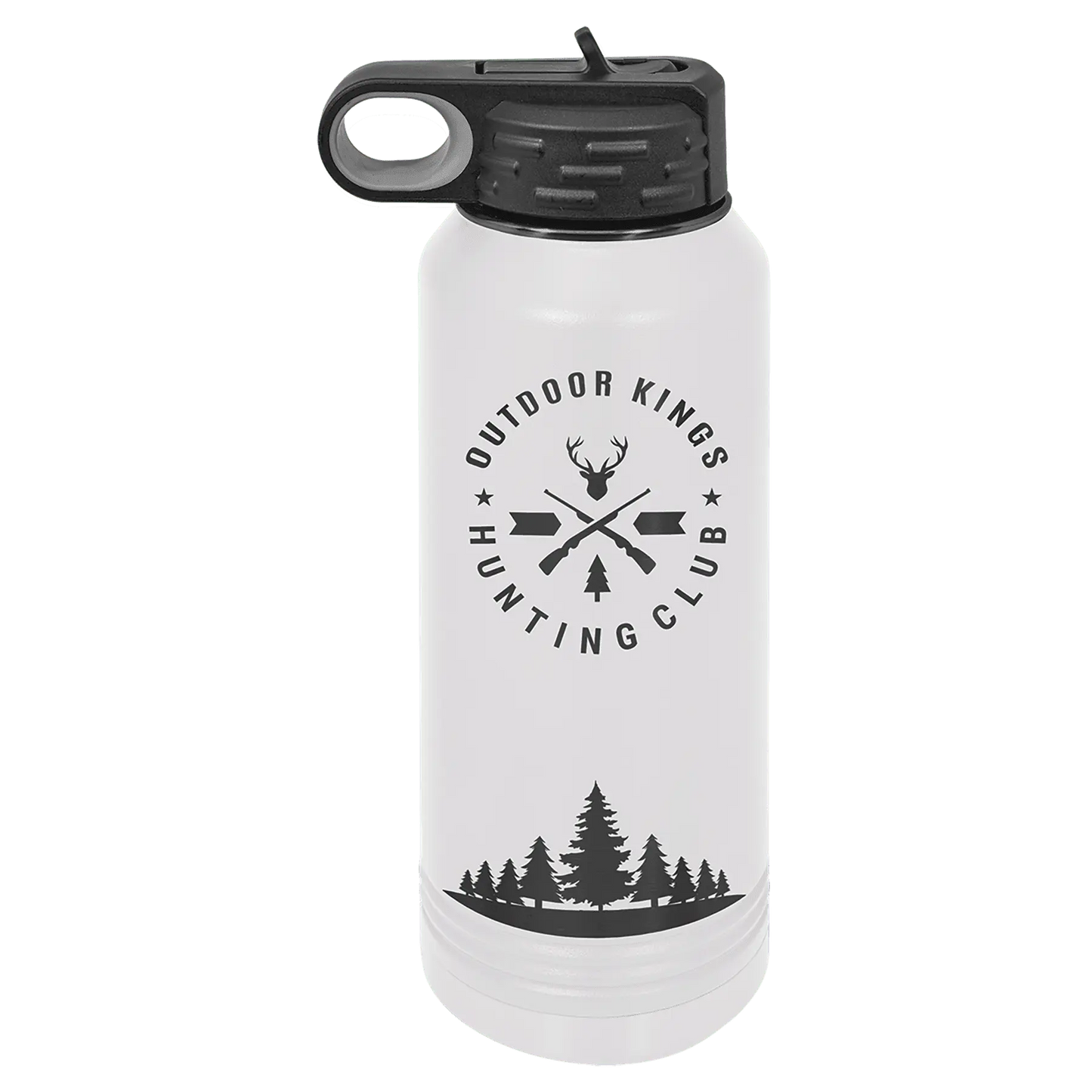 32 oz. - Ion Plated Stainless Steel Water Bottle - Custom JDS