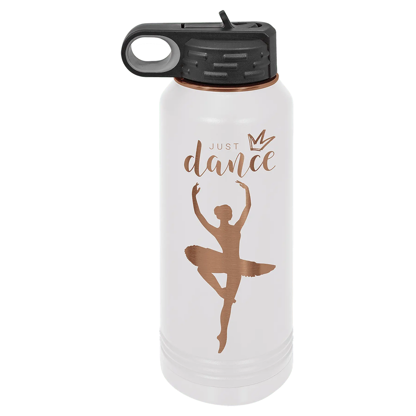 32 oz. - Ion Plated Stainless Steel Water Bottle - Custom JDS