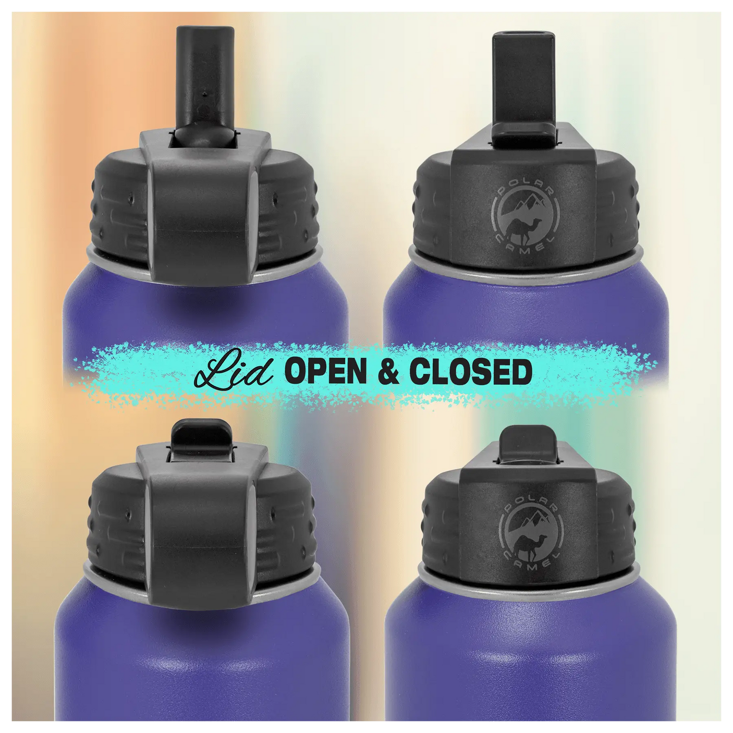 40 oz. Stainless Steel Water Bottle - Custom JDS