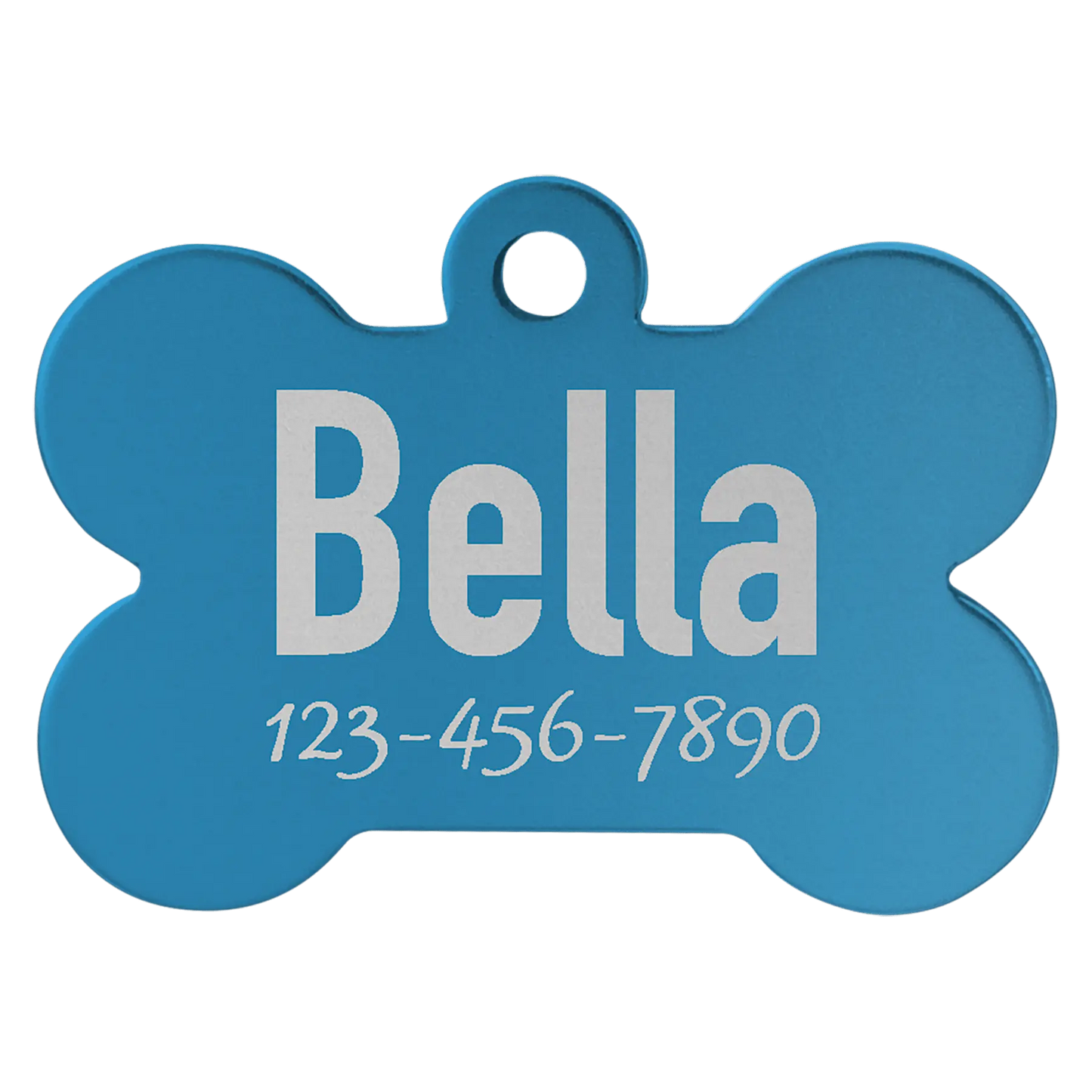 Custom Anodized Aluminum Pet Tag - Huge Variety JDS