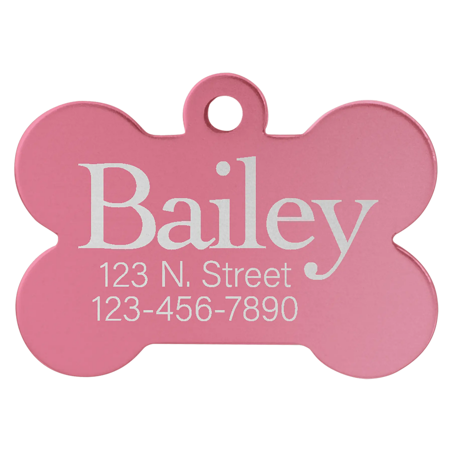 Custom Anodized Aluminum Pet Tag - Huge Variety JDS