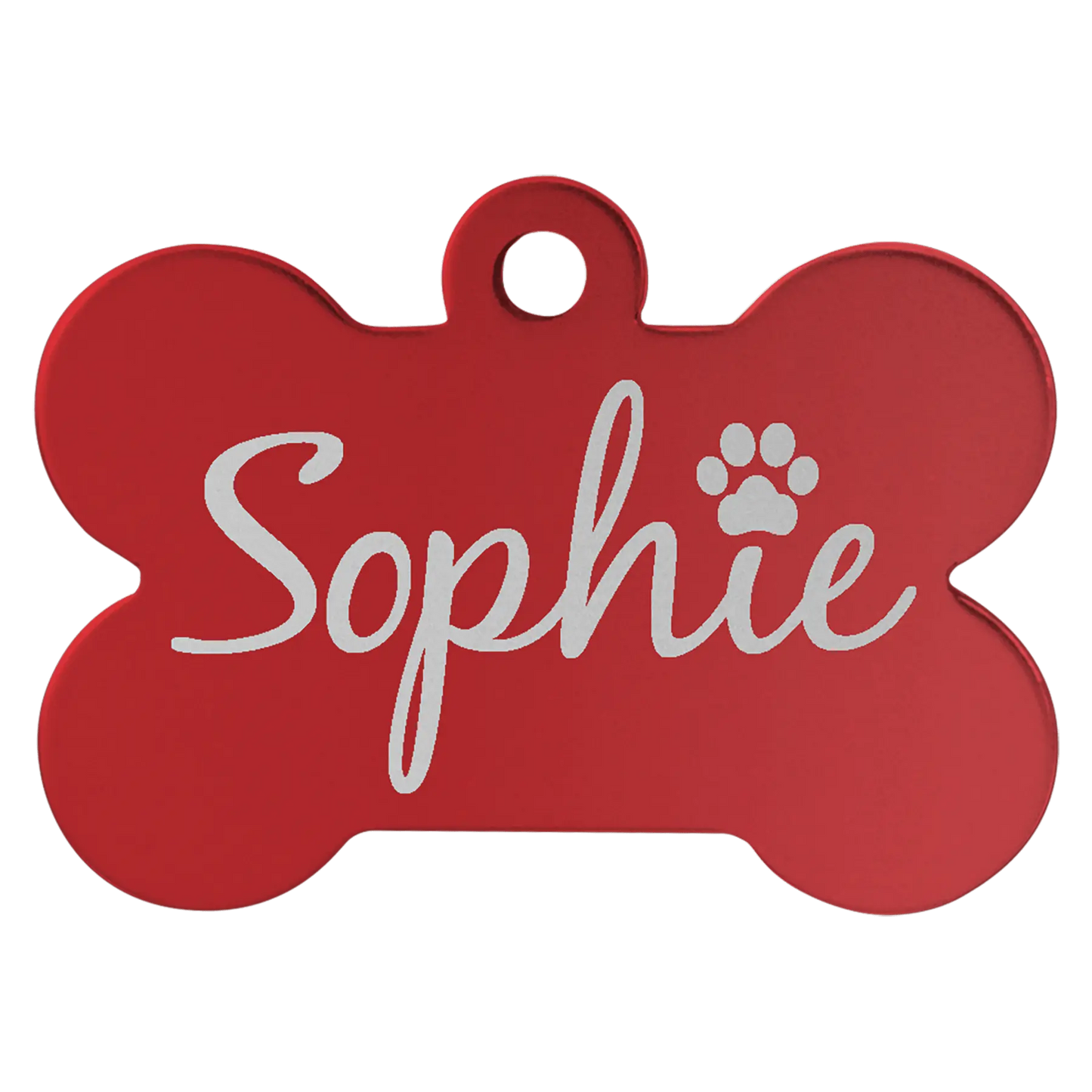 Custom Anodized Aluminum Pet Tag - Huge Variety JDS