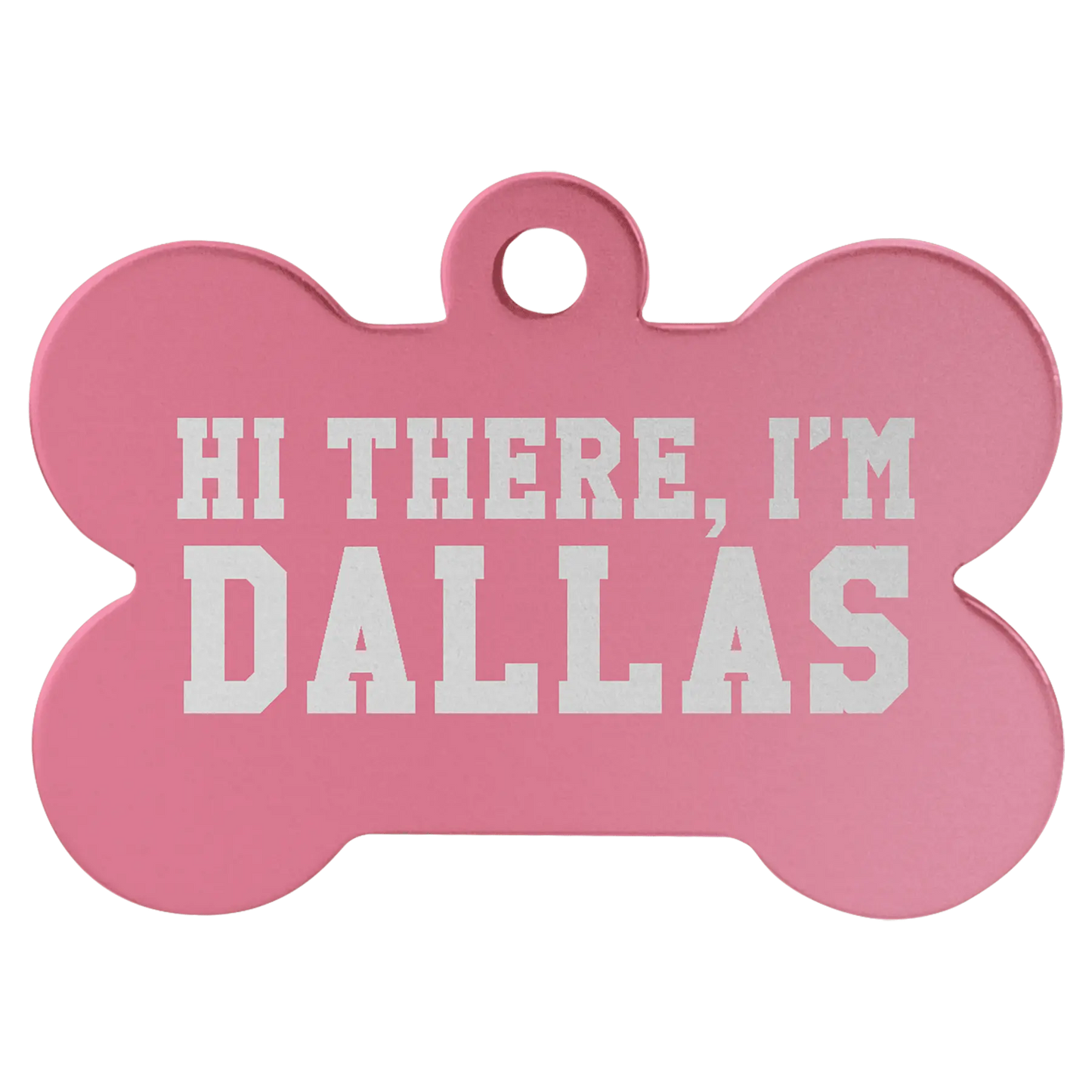Custom Anodized Aluminum Pet Tag - Huge Variety JDS