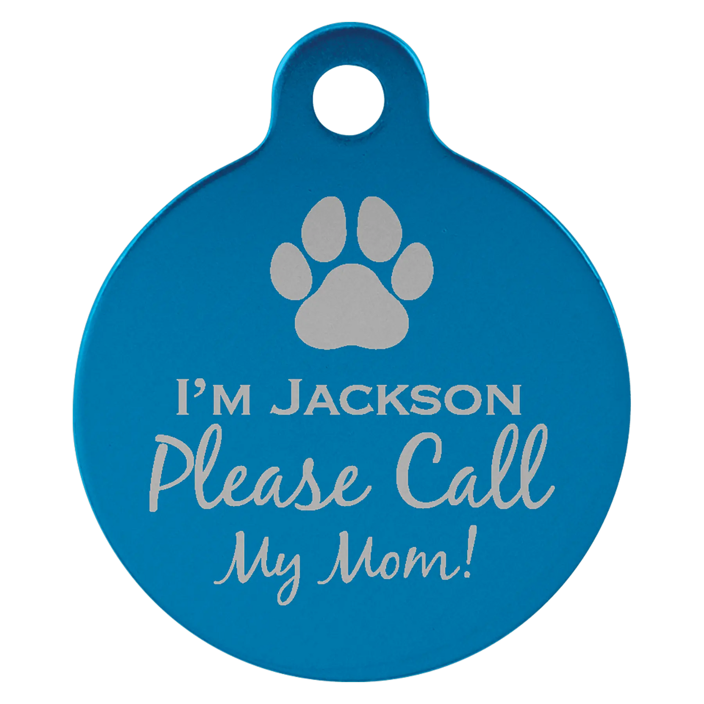 Custom Anodized Aluminum Pet Tag - Huge Variety JDS