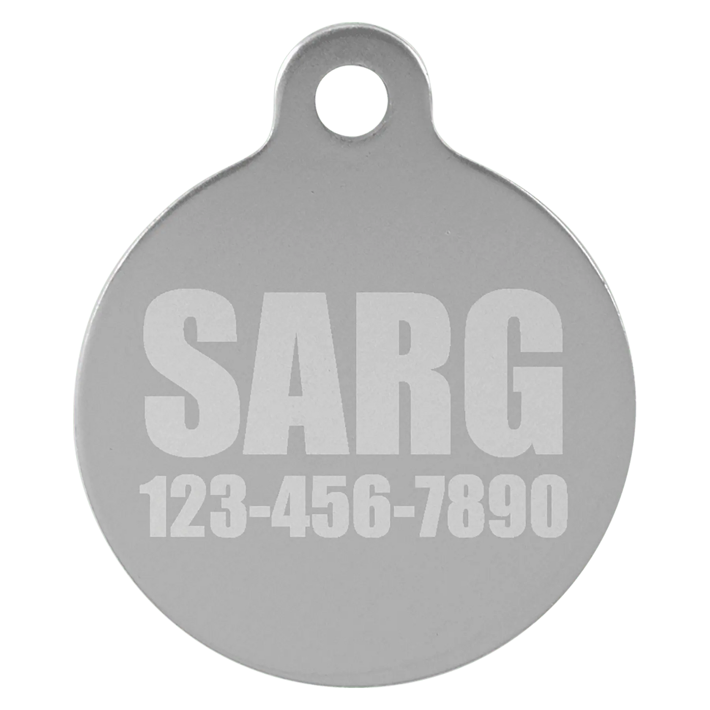Custom Anodized Aluminum Pet Tag - Huge Variety JDS