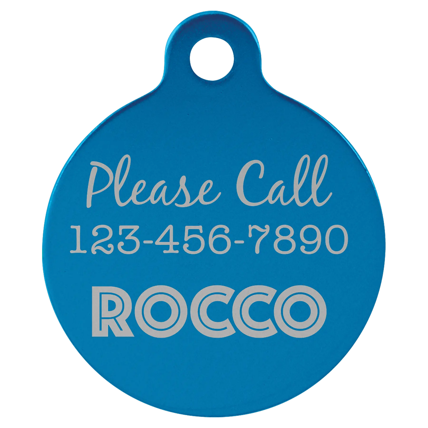 Custom Anodized Aluminum Pet Tag - Huge Variety JDS
