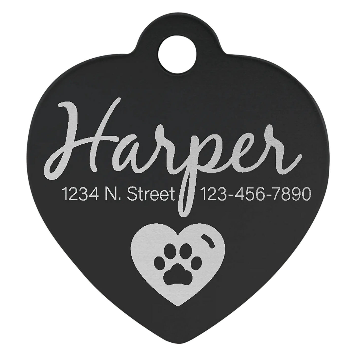 Custom Anodized Aluminum Pet Tag - Huge Variety JDS