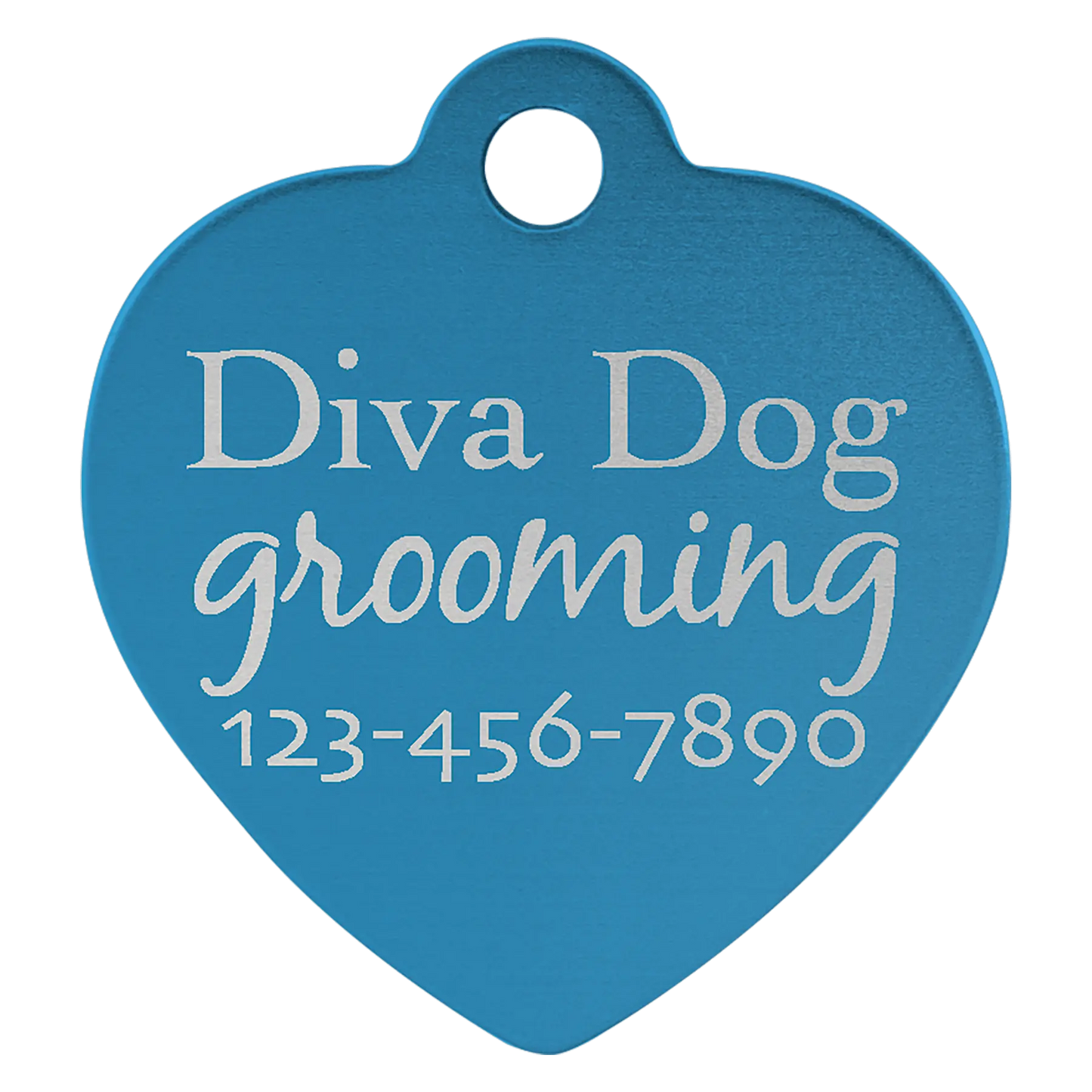 Custom Anodized Aluminum Pet Tag - Huge Variety JDS