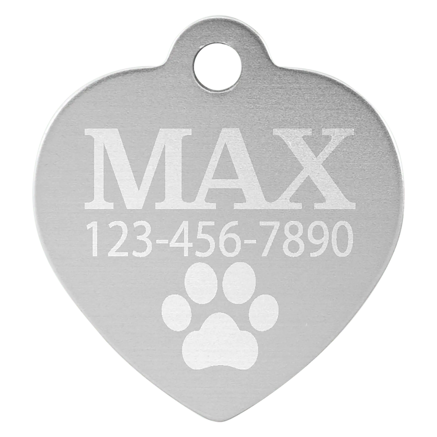 Custom Anodized Aluminum Pet Tag - Huge Variety JDS