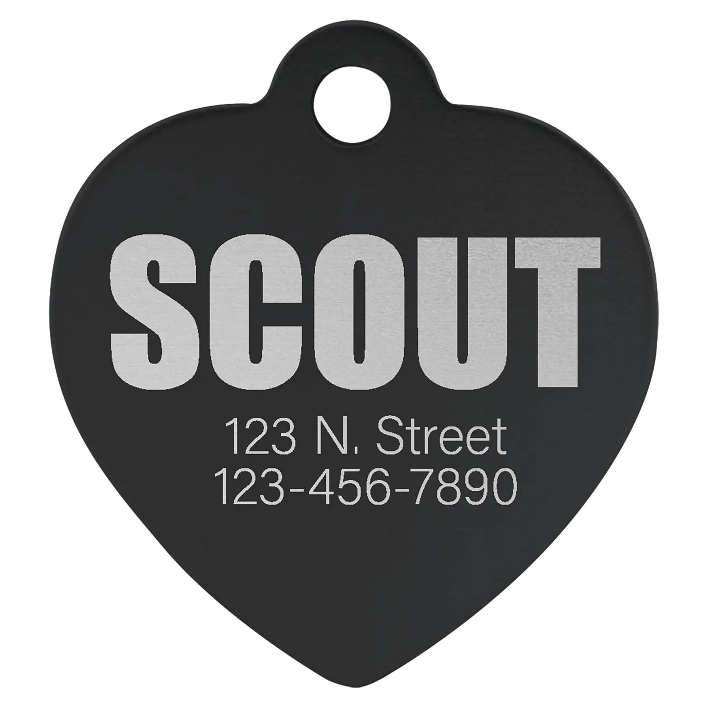 Custom Anodized Aluminum Pet Tag - Huge Variety JDS