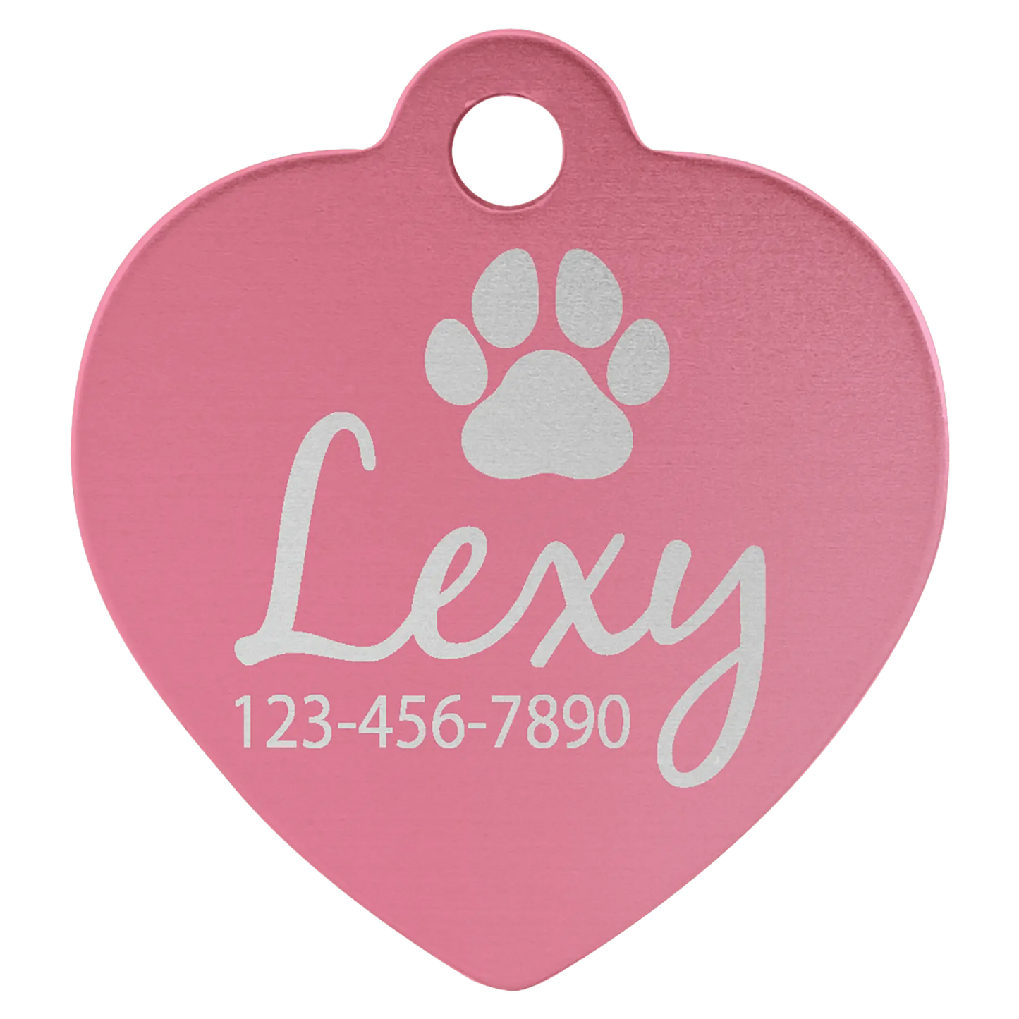 Custom Anodized Aluminum Pet Tag - Huge Variety JDS