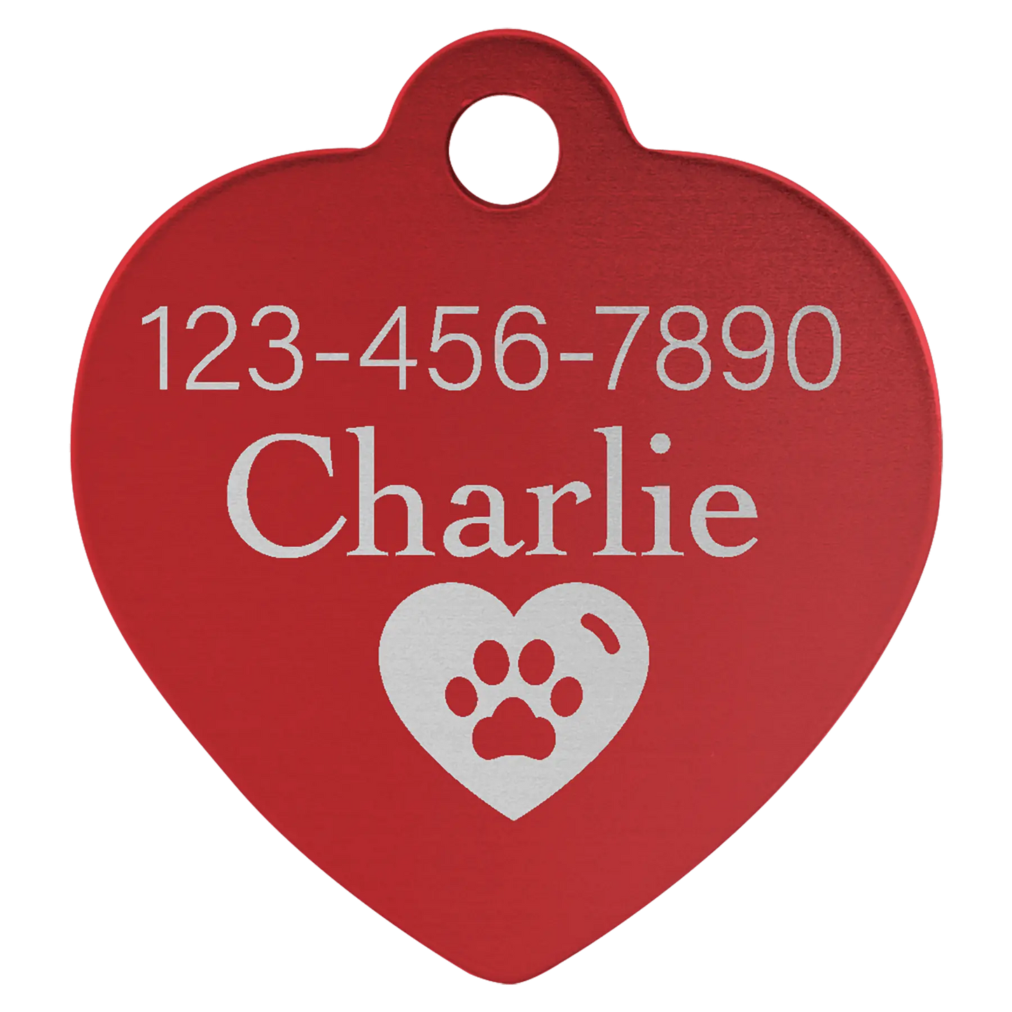 Custom Anodized Aluminum Pet Tag - Huge Variety JDS