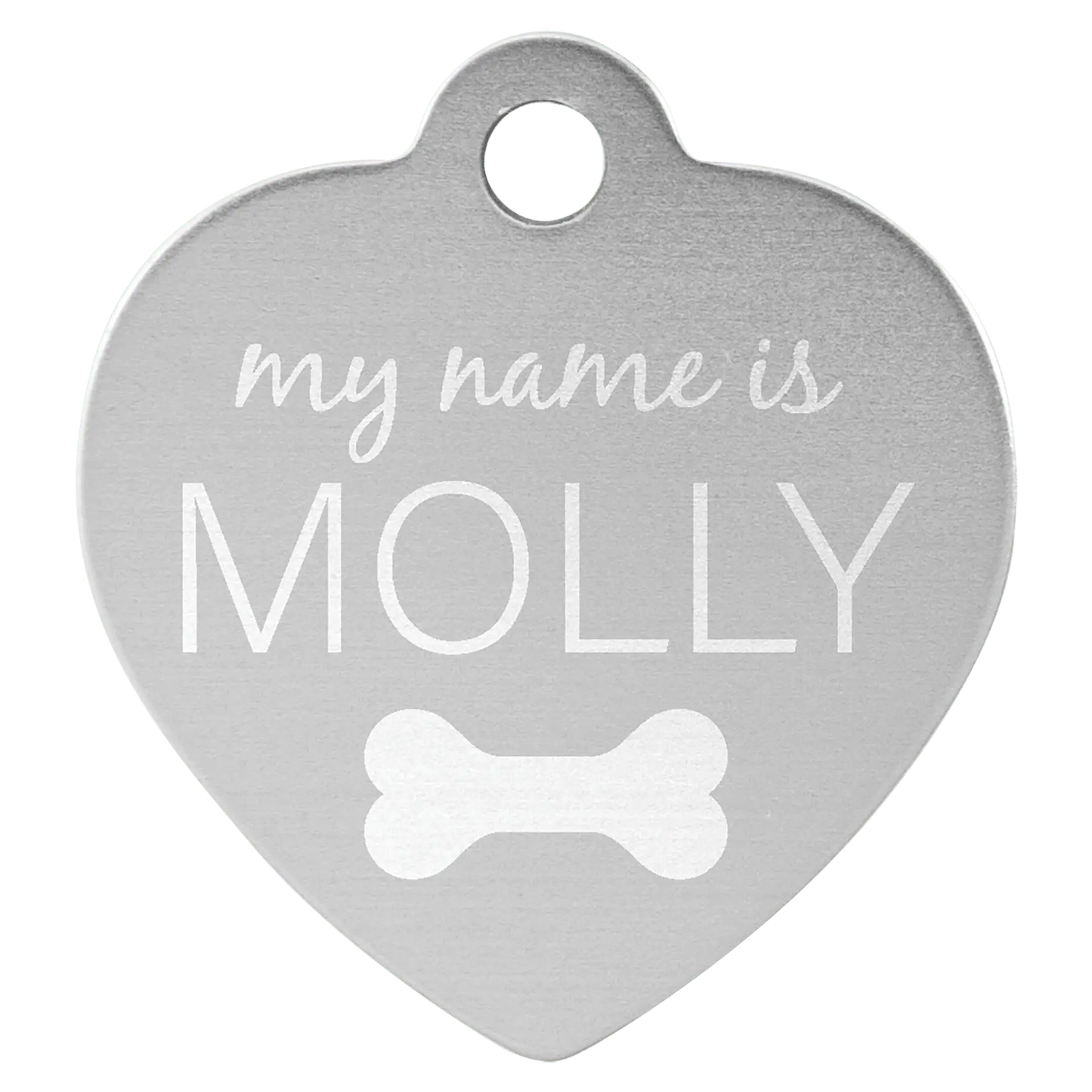 Custom Anodized Aluminum Pet Tag - Huge Variety JDS