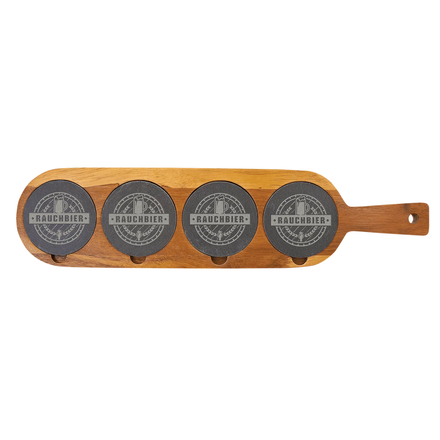 Acacia Wood/Slate Cut/Serve Board - Custom JDS