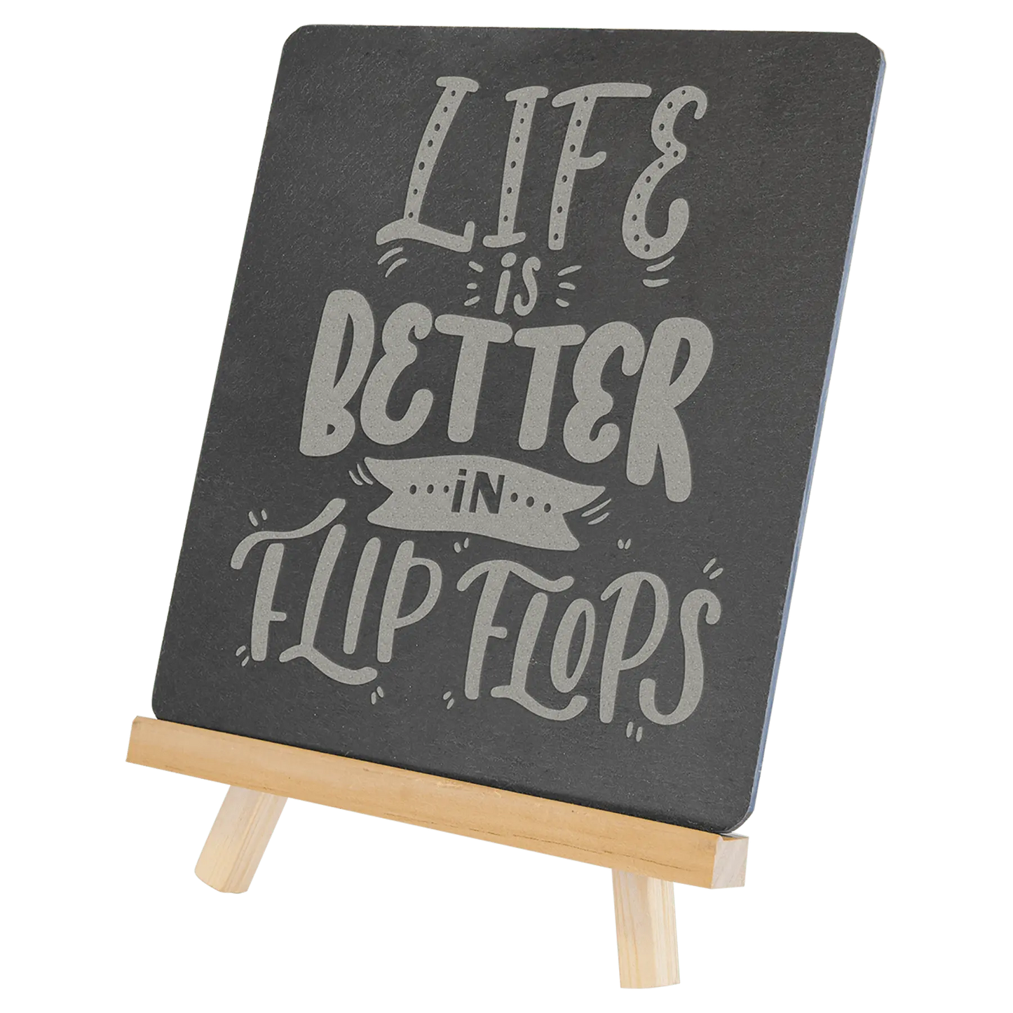 Wood/Slate Easel - Custom JDS