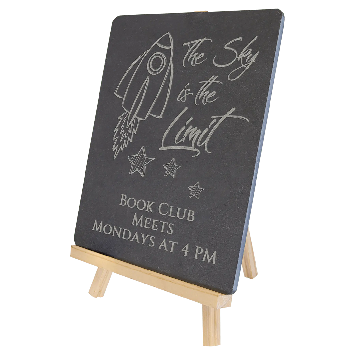 Wood/Slate Easel - Custom JDS