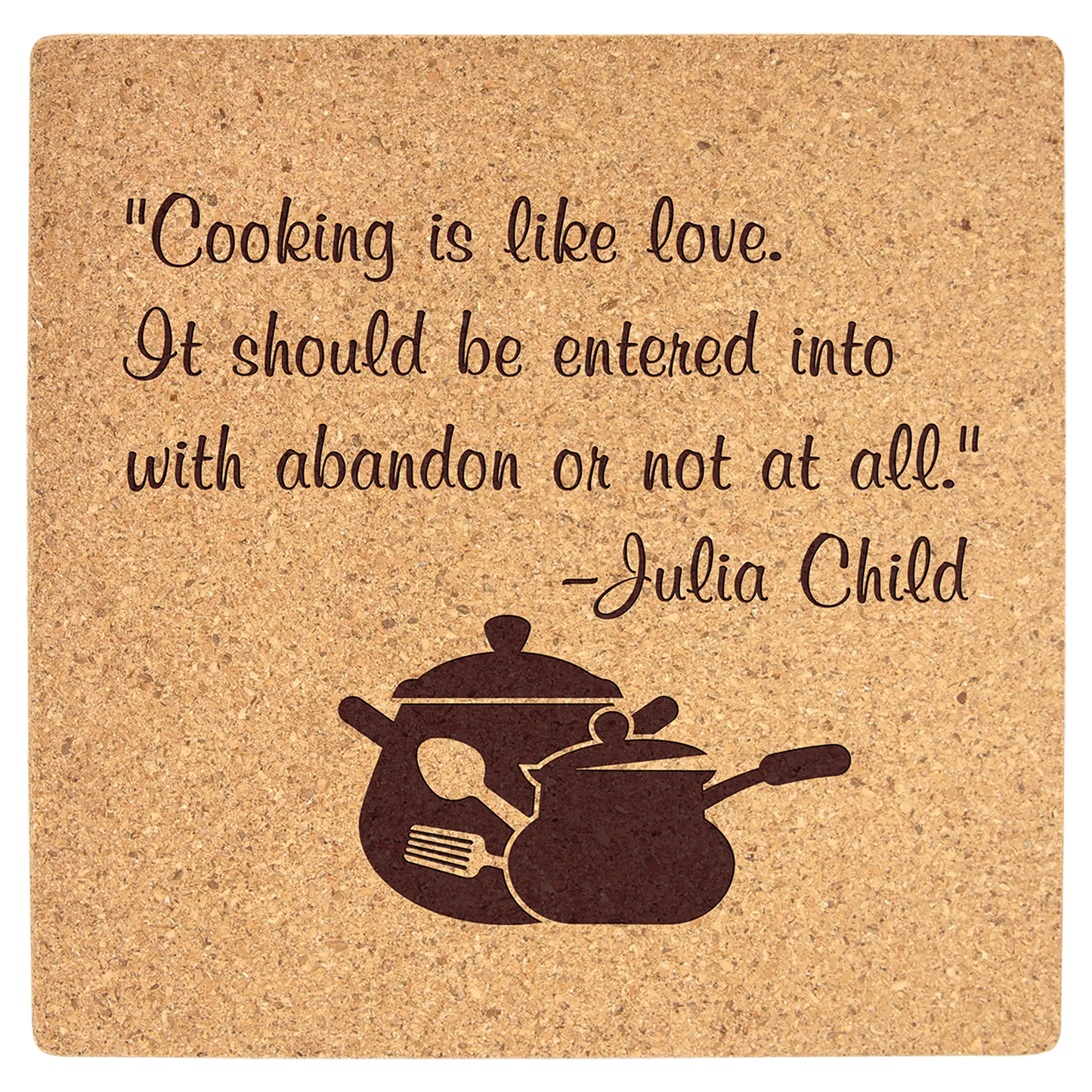 Cork Trivet - Custom JDS