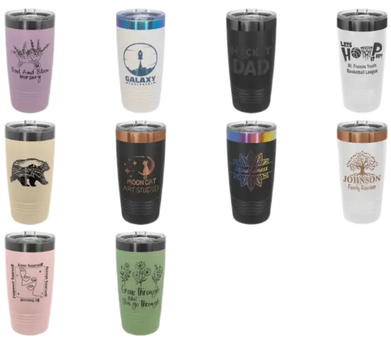 20 oz. Ion Plated Ringneck Tumbler - Customized JDS