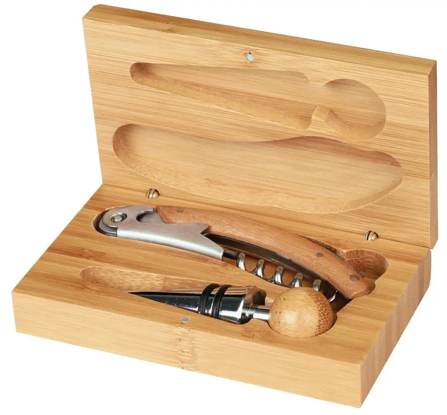 Bamboo - 2-Piece Wine Tool Set JDS